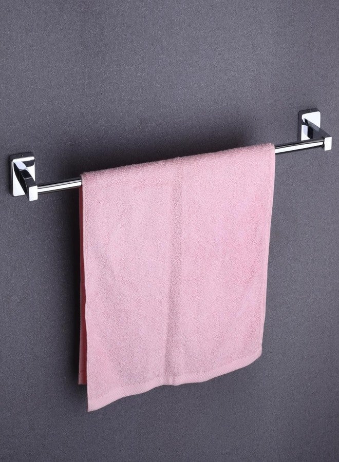 SUNDRY 24" INCHES Star Towel Rod. Glossy Finish with LN Fitting for Premium Look. High Value Product Towel Rod for Bathroom Fittings, Silver - Image 1